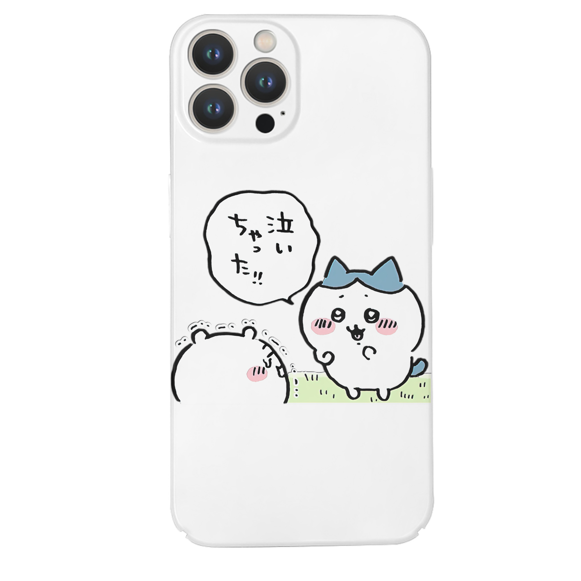 （画像用） ちいかわ ハチワレ Chii-kawa hachiware 【iPhone 14シリーズ対応】ハードケース